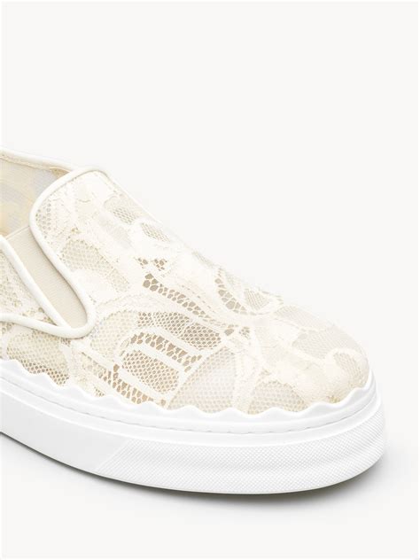 chloe sneakers men|chloe lace slip on sneakers.